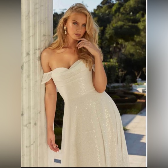 NWT Madi Lane Wedding Dress - Durie - Picture 3 of 10